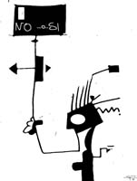 la manifestante
